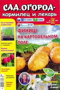 Сад огород - кормилец и лекарь  №16  2016